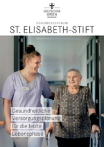Flyer "Versorgungsplanung für die letzte Lebensphase"